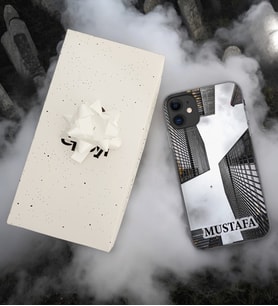 Bina Tasarımlı Kişiye Özel Şeffaf Telefon Kılıfı (Tüm Telefon Modelleri Mevcuttur.) - Hediye Kutulu