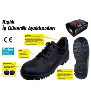 Mey İthalat® 414 Çelik Burunlu İş Ayakkabısı S2 43 Numara