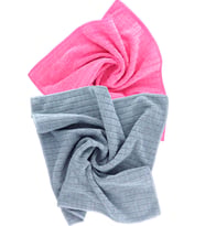 Silver Home Simli Kareli 40x40cm 2li Mikrofiber Ovma Bezi - MP