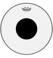 REMO CS-0314-10- Controlled Sound® Şeffaf Top Black Dot™ 14\" Davul Derisi