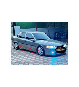 OPEL VECTRA  B İMSHER MARŞPİYEL SAĞ SOL TAKIM FİBERGLASS BOYASIZ