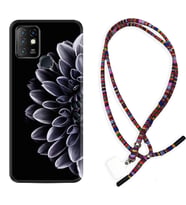 INFINIX Hot 8 9 10 11S Hot 10 Play 10T Kılıf Boyun Asklı Rasta Silikon Çiçekler 1639