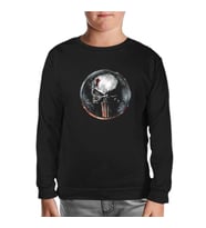 Punisher - Logo Shot Siyah Çocuk Sweatshirt