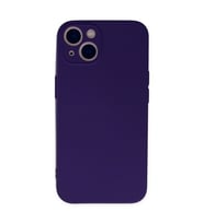 iPhone 13 Mini Kılıf Nano İçi Kadife Silikon - Mor