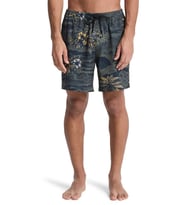 Quiksilver Stretch Printed Volley Erkek Deniz Şortu EQYJV04227