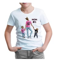 Queen Princess Prince Anneler Günü Beyaz Çocuk Tshirt