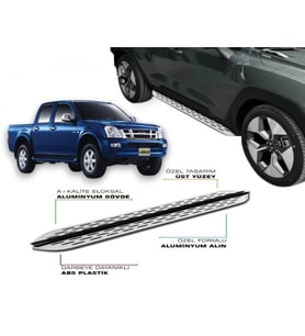 ISUZU D MAX 1 2005 2006 2007 2008 2009 2010 2011 2012 YAN BASAMAK