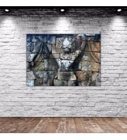 BK Home Alçak Kabartma Tasarımlı Kanvas Tablo 70x100cm-2