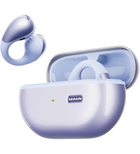 PearlClip Pro Hi-Res LDAC ENC OWS Kablosuz Bluetooth 6.0 Kulaklık Mor