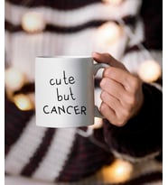 Cute But Cancer Yengeç Burcu Hediye Kupa Bardak
