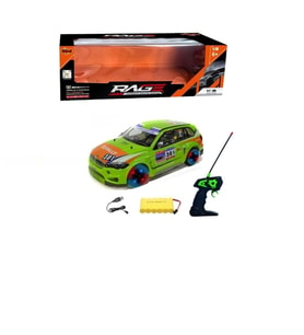 TOYCRAFT VelocityX  1:10 Ölçekli Şarjlı Uzaktan Kumandalı Yarış Arabası 10–15 km/h (Yeşil)