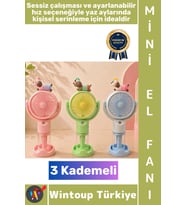 #Vantilatör Seyahat Tipi Kompakt Taşınabilir Hafif Sessiz Çalışma Ev Ofis Yaz Serinleme Şık Sevimli