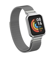 Xiaomi Redmi Watch (Mi Watch Lite) Uyumlu Kordon Hasır Metal Mıknatıslı Zore KRD-58 Kayış