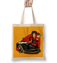 Knight Rider Cute Bez Çanta Uzun Saplı