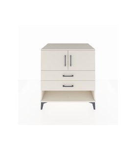 Kronos Şifonyer 2 Raflı 2 Çekmeceli 2 Kapaklı 88x59x96 Aytaşı-Aytaşı