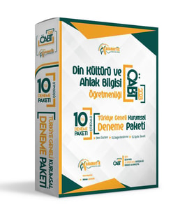 2023 ÖABT Anamorfik Yayınları DİN KÜLTÜRÜ ve AHLAK BİLGİSİ Öğretmenliği 10lu Paket Deneme TG D.Çözümlü