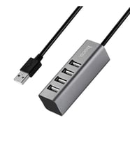 HOCO HB1 80cm Kablolu 4 Portlu USB Çoğaltıcı HUB Adaptör-(5775) - SSSSSS6207-8728