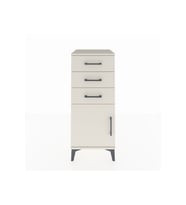 Hyperion Komodin Tek Raflı 3 Çekmeceli Tek Kapaklı 44x44x106 Aytaşı-Aytaşı