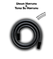 Karcher Puzzi 8/1 10/1 Koltuk Yıkama Makinelerine Uyumlu Çelik Telli Vakum Hortumu