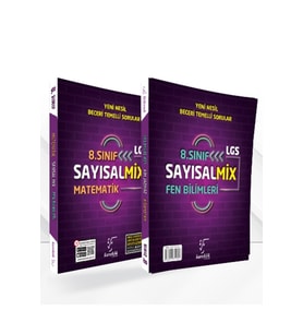 Karekök Yayınları 2025-2026 Müfredat SAYISAL MİX (MATEMATİK-FEN BİLİMLERİ) (Çok Renkli)