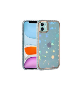 Apple iPhone 11 Uyumlu Kılıf Desenli Parlayan Transparan Zore Avva Kapak (Model 2)
