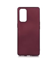 Lexroo Oppo Reno 5 Pro 5G Kılıf Premier Silikon Kılıf - Mürdüm