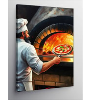 Kanvas Tablo Pizza Fırıncısı