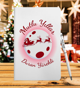 Yılbaşı İçin Kişiye Özel Defter Kalem & Hediye Seti