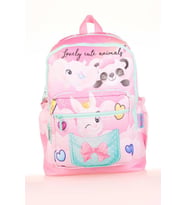 Kaukko Kids Sırt Çantası Layer Animals L5196 (Pembe)