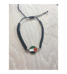 Filistin ( Kudüs Palestine ) Metal Bileklik ( Bileğe Göre Ayarlanabilir.