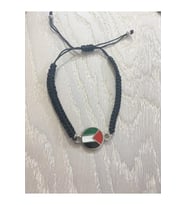 Filistin ( Kudüs Palestine ) Metal Bileklik ( Bileğe Göre Ayarlanabilir.