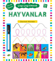 Hayvanlar / Çıkartmalı Aktiviteler 4+ Yaş - Kolektif - Kukla Yayınları