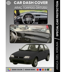 SUZUKI SWİFT (1988-1994) Torpido Örtüsü Panel Torpido Koruma Tam Uyum UV Koruma Hızlı Montaj