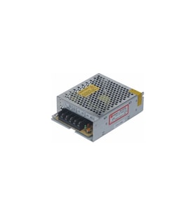 Mervesan 12 60W 12V 5A Metal Kasa Adaptör (Gri)