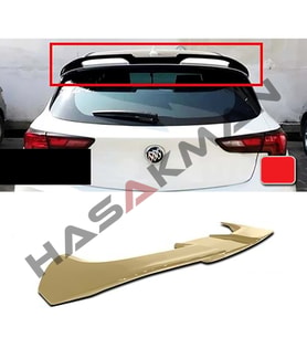 Opel Astra K Tavan Üstü Oettinger Spoiler Boyasız 2015 2016 2017 2018 2019 2020 2021 İthal