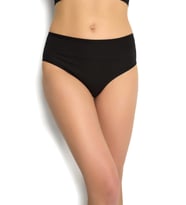 Jiber 652 Kadın Rahat Pamuklu Yüksel Bel Bikini Külot 1 Adet