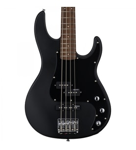 ESP LTD LAP204BLKS AP-204 Black Satin Bas Gitar  Mat Siyah Modern PJ Manyetik Dizilimi