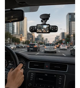 Northcity Full HD Araç İçi Kamera 4 Kamera Destekli Gece Görüşlü Geniş Açılı Kayıt Sistemi