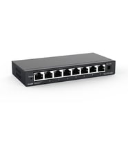 Ruijie Reyee RG-ES108D 8 Port 10/100 Fast Ethernet Tak Çalıştır Switch Metal Kasa (Siyah)