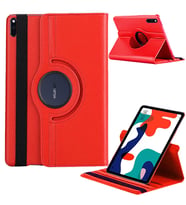 Huawei MatePad Pro 10.8 inç Döner Standlı Tablet Kılıfı (Kırmızı)