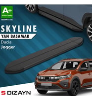 S-Dizayn Dacia Jogger Skyline Siyah Yan Basamak 213 Cm 2022 Üzeri A+ Kalite
