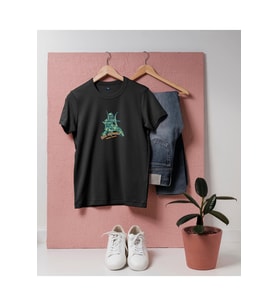 Oversize Sea Monster / Deniz Canavarı tasarım unisex T-shirt