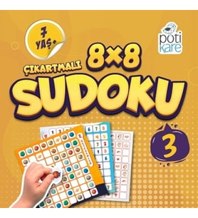 8x8 Çıkartmalı Sudoku 3