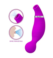 ETSMagaza USB Şarjlı 12 Emme ve 12 Titreşim Fonksiyonlu Teknolojik Vibratör