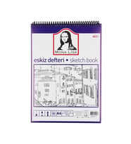 Südor Mona Lisa Eskiz Defteri Telli A4 120 g (50 Yaprak)