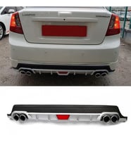 Chevrolet Lacetti Sedan Gri Difüzör Difizör Yuvarlak Egzoz Görünüm Kulaklı Tip 2004 - 2013