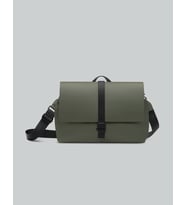 Gaston Luga Splash Crossbody Large 14" Çanta - Zeytin Yeşili