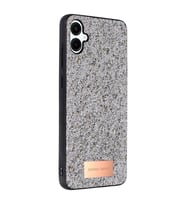 Onegif Samsung Galaxy A06 Bright Simli Kapak - Gümüş