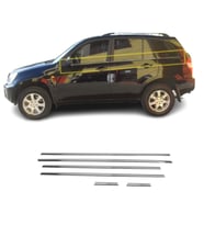 Chery Tiggo Krom Cam Çıtası 6 Parça 2007-2012 Arası P.Çelik