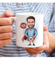 Kişiye Özel Çakma Süper Kahraman Karikatürlü Bardak